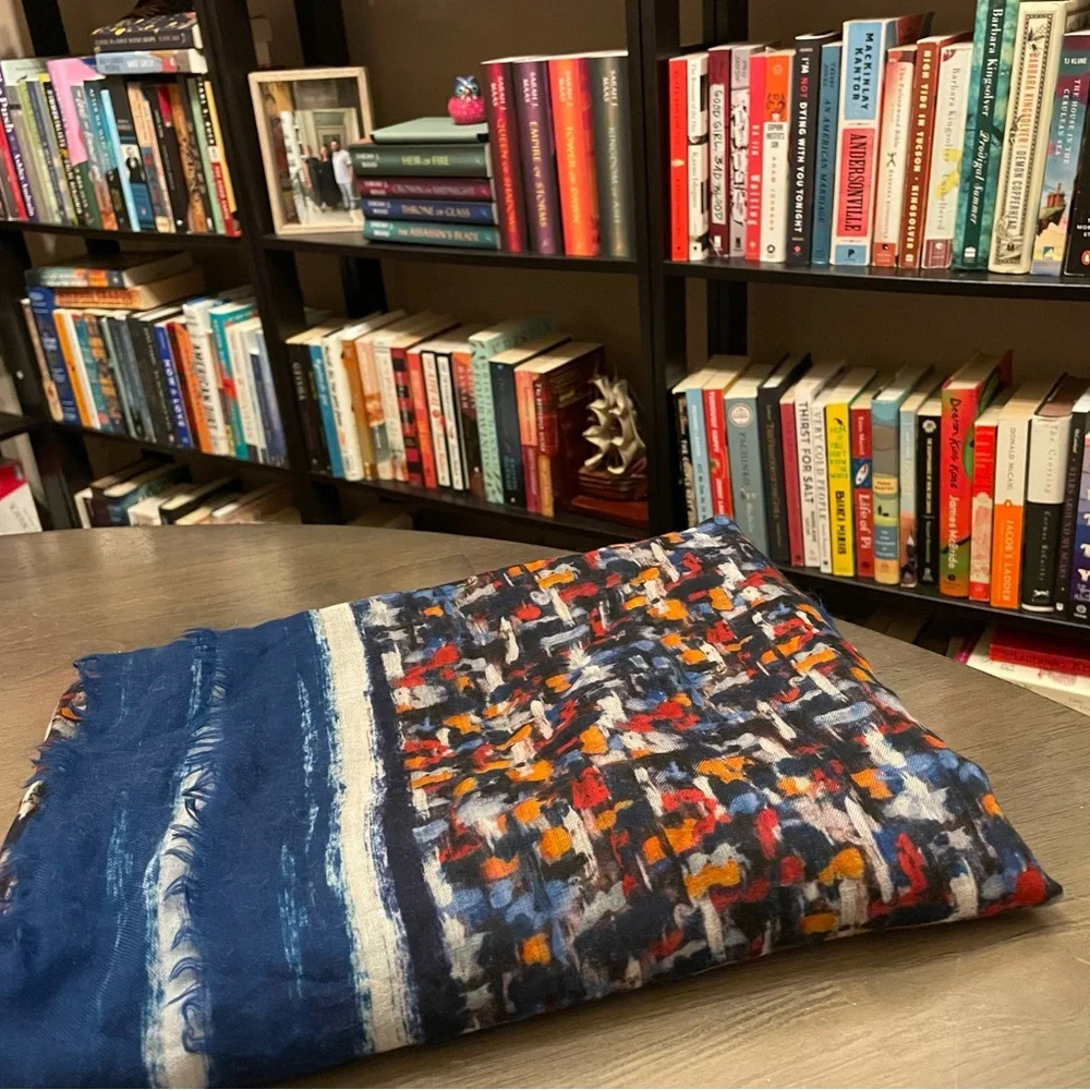 CHANEL Vibrant Tweed Scarf - Picture 3 of 3